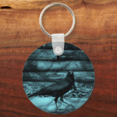 Blue Crow Shadows Sleutelhanger (Voorkant)