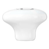 Blue Crown & Stippen Royal Personalized Letter Kno Keramische Knop (Zijkant)