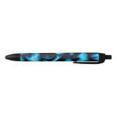 Blue Crumple Zwarte Inkt Pen (Bodem)