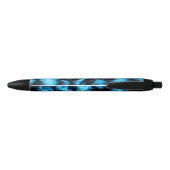 Blue Crumple Zwarte Inkt Pen (Achterkant)