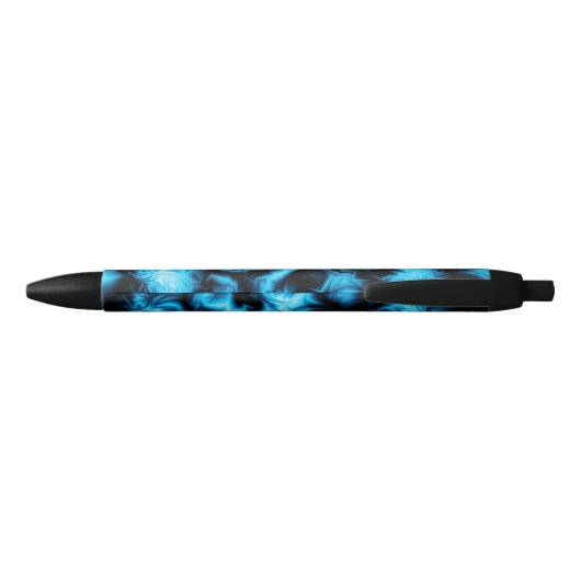 Blue Crumple Zwarte Inkt Pen (Achterkant)