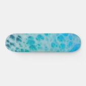Blue Crush - Abstract Coastal Artwork  Persoonlijk Skateboard (Horizontaal)