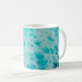 Blue Crush - Abstracte Kustkunst Koffiemok (Voorkant rechts)
