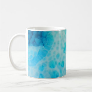 Blue Crush - Abstracte Kustkunst Koffiemok