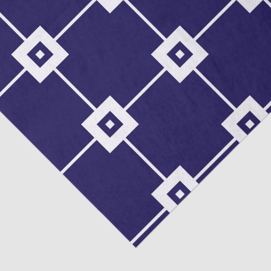 Blue Crush No. 4 Tissue Paper Tissuepapier (Detail)