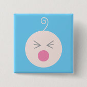 Blue Cry Baby Button (Voorkant)
