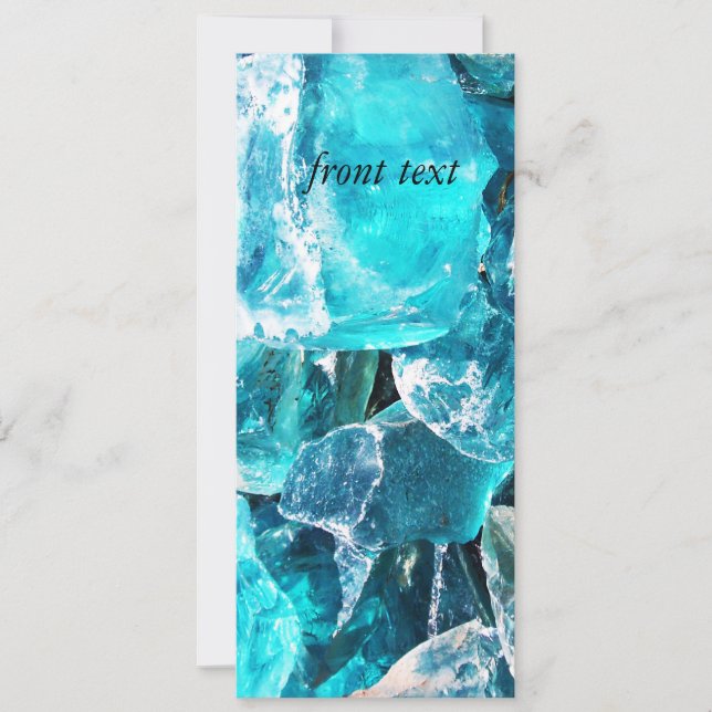 Blue Crystal Chunks (Voorkant)