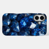 Blue Crystal esthetische telefoonhoes Case-Mate iPhone Case (Achterkant (horizontaal))