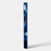 Blue Crystal esthetische telefoonhoes Case-Mate iPhone Case (Achterkant / Links)