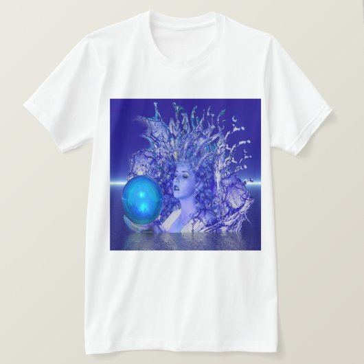 Blue Crystal T-shirt (Design voorkant)