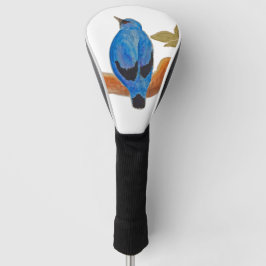 Blue Cuckooshrike Waterverf Bird Golfheadcover