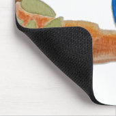 Blue Cuckooshrike Waterverf Bird Muismat (Hoek)