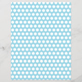 Blue Cupcake & Polka Dot, Cake Store Adverteren Flyer (Achterkant)