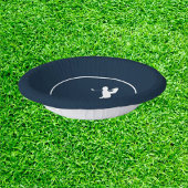 Blue Custom Golf Papieren Kommen