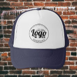 Blue Custom Logo Branded Pet<br><div class="desc">Voel je vrij om dit blauwe aangepaste logo-pet te personaliseren en aan te passen voor uw bedrijf. Bewerkingsopties zijn beschikbaar.</div>