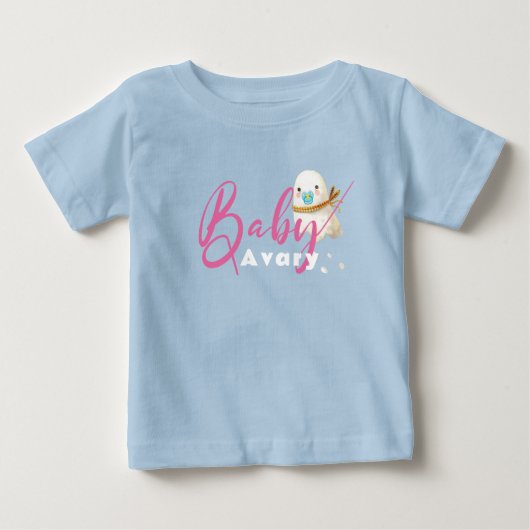 Blue Cute Baby Ghost Fopspeen Sjaal Boo (Voorkant)