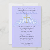 Blue CUTE Community/Baptism Invite Kaart (Voorkant)