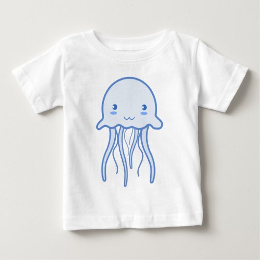 Blue Cute Jellyfish (Voorkant)