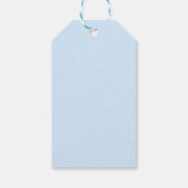 Blue Cute pret dinosaurustractor naar school - DY  Cadeaulabel (Achterkant)