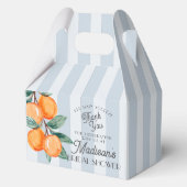 Blue Cutie Haar belangrijkste Squeeze Citrus Vrijg Bedankdoosjes (Voorkant)