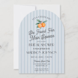 Blue Cutie Main SqueezeCitrus Vrijgezellenfeest Kaart