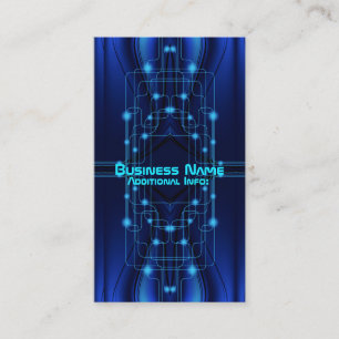 Blue Cyber Circuits Visitekaartje 2