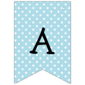 Blue Dachshund Bunting Party Banner (Derde vlag)
