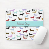 Blue Dachshund-Muismat Muismat (Met muis)