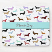 Blue Dachshund-Muismat Muismat (Voorkant)