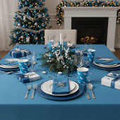 Blue Dachshund thema kerstfeest Papieren Bekers