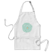 Blue Dahlia apron