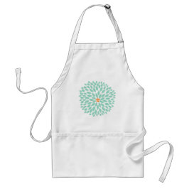 Blue Dahlia apron Standaard Schort