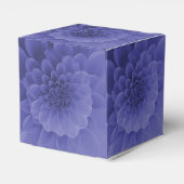 Blue Dahlia Bedankdoosjes (Achterkant)