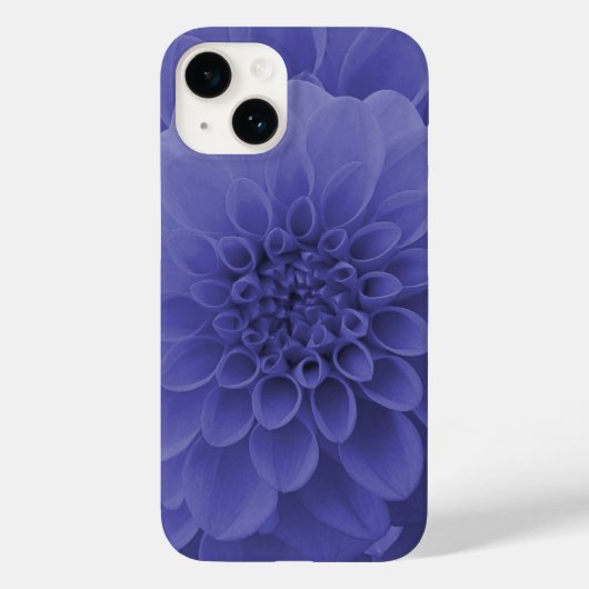 Blue Dahlia Case-Mate iPhone Case (Achterkant)