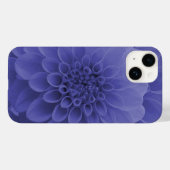 Blue Dahlia Case-Mate iPhone Case (Achterkant (horizontaal))