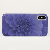 Blue Dahlia Case-Mate iPhone Case (Achterkant (horizontaal))