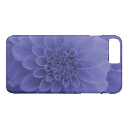 Blue Dahlia Case-Mate iPhone Case (Achterkant (Horizontaal))
