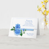 Blue Dahlia Jubileum voor een paar Kaart (Gele Bloem)
