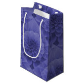 Blue Dahlia Klein Cadeauzakje (Voorkant Gekanteld)