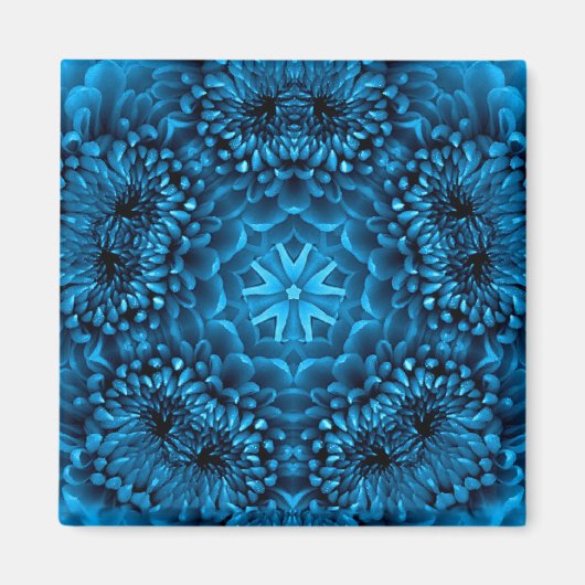 BLUE DAHLIA MAGNEET (Voorkant)