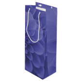 Blue Dahlia Wijn Cadeautas (Voorkant Gekanteld)