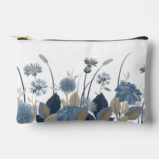 Blue Dahlias Cornflower Etui (Voorkant)