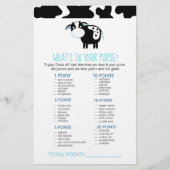 Blue Dairy Koe Wat zit er in je paarse game (Voorkant)