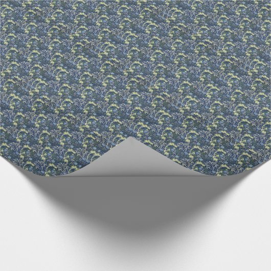 Blue Daisies van William Morris Cadeaupapier (Hoek)