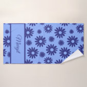 Blue Daisy Badhanddoek (Badhanddoek)
