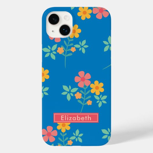 Blue Daisy Bouquet Case-Mate iPhone Case (Achterkant)
