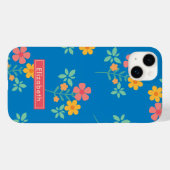 Blue Daisy Bouquet Case-Mate iPhone Case (Achterkant (horizontaal))