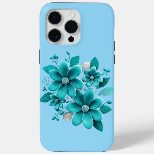 Blue Daisy Case-Mate iPhone Case (Achterkant)