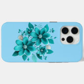 Blue Daisy Case-Mate iPhone Case (Achterkant (horizontaal))