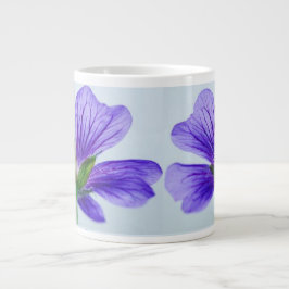 Blue Daisy Cup Grote Koffiekop
